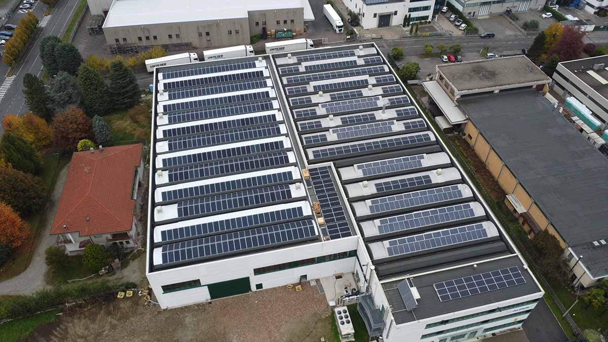 Progetto fotovoltaico per Alpes