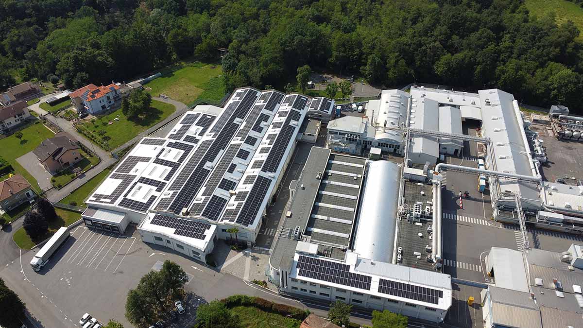 Progetto fotovoltaico per Comet